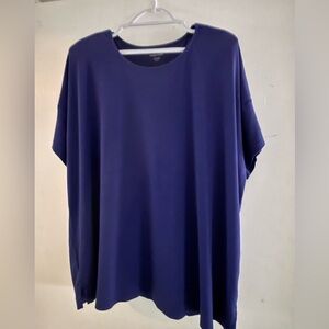 Great quality Eileen Fisher lounging or sleep shirt. Generous size XL.
